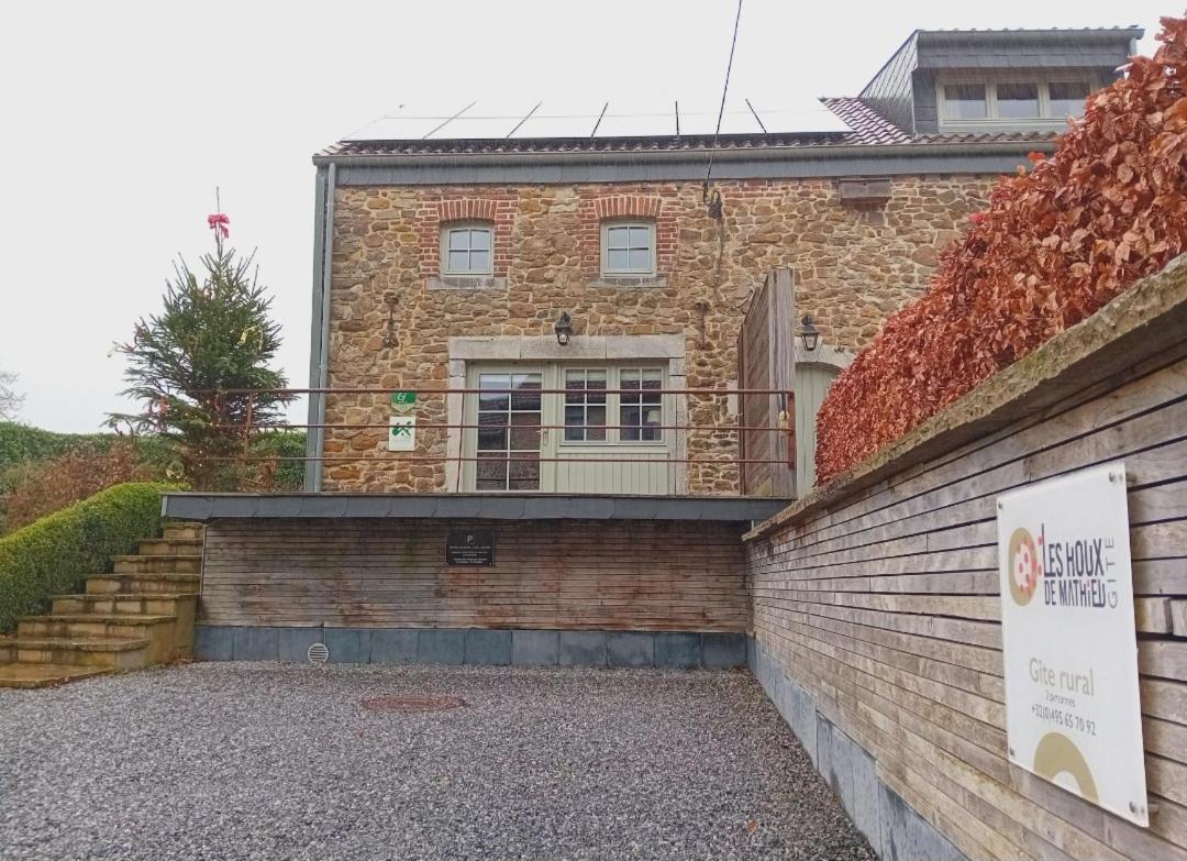 Les Houx De Mathieu Villa Engis Luaran gambar